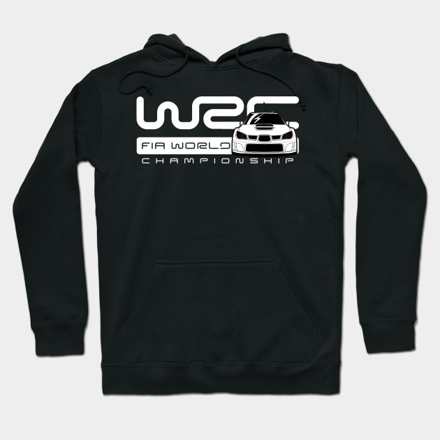 subie wrc Hoodie by HSDESIGNS